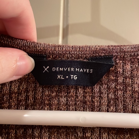 Denver Hayes Burgundy Sweater - Picture 4 of 5